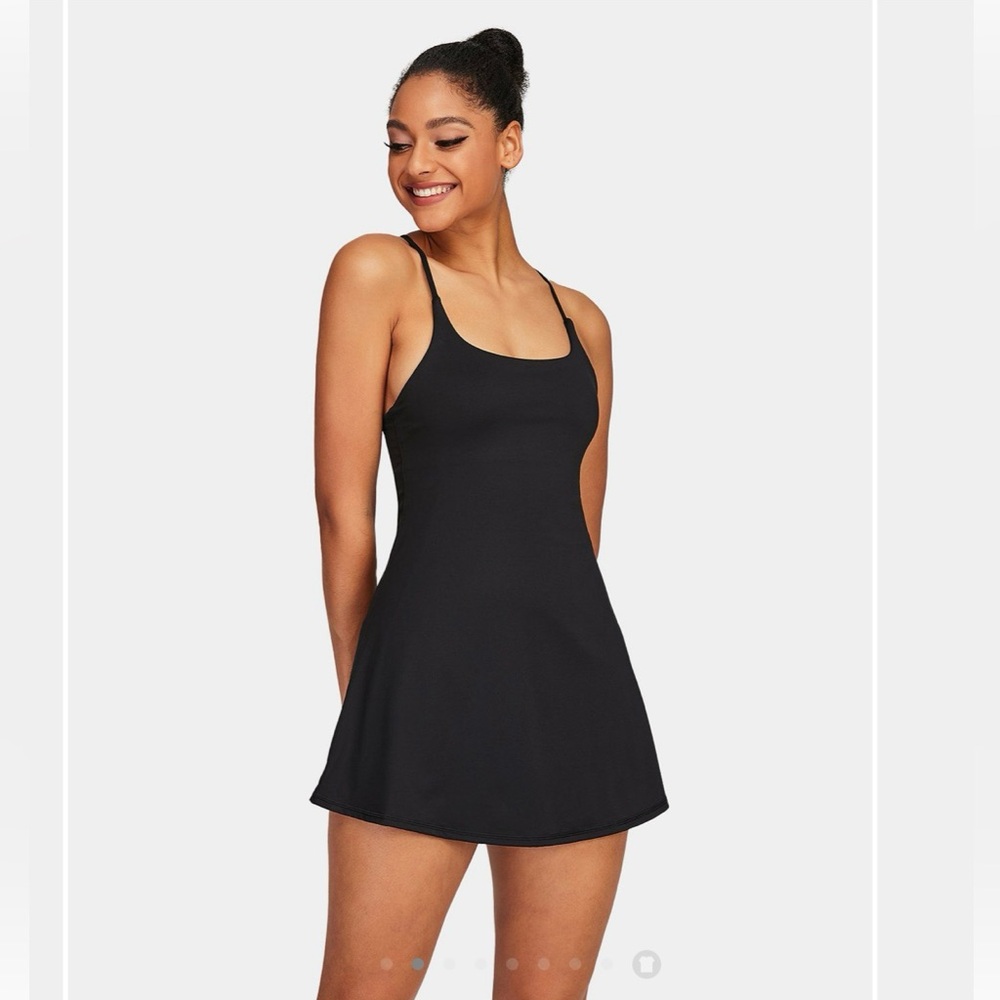 Halara Softlyzero™ Plush Backless Active Dress Black